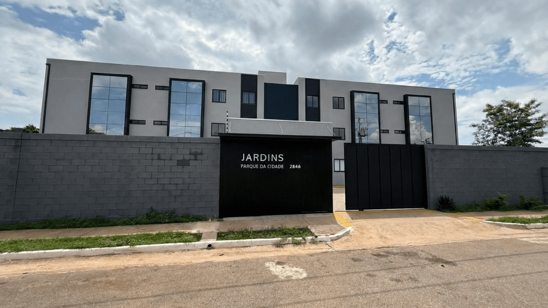 Fachada do empreendimento Jardins